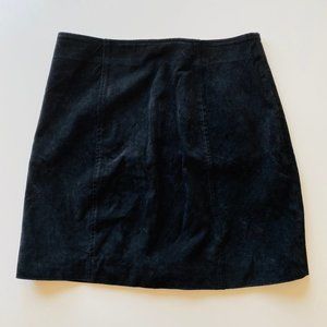 Revolve Capulet A line Zip Skirt in Black